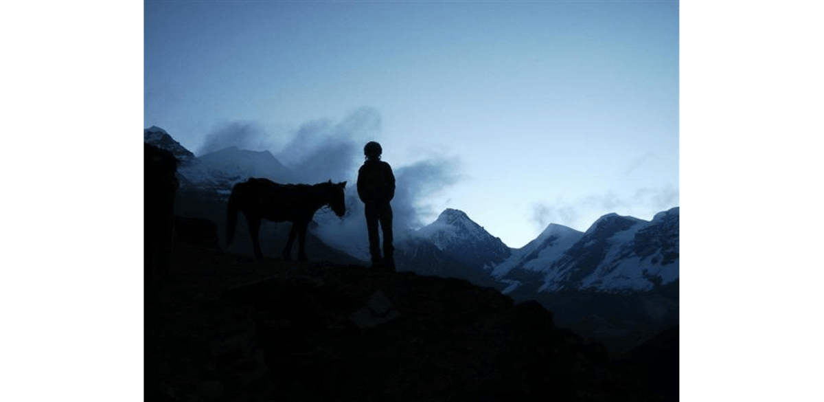 Morgendämmerung im Himalaya