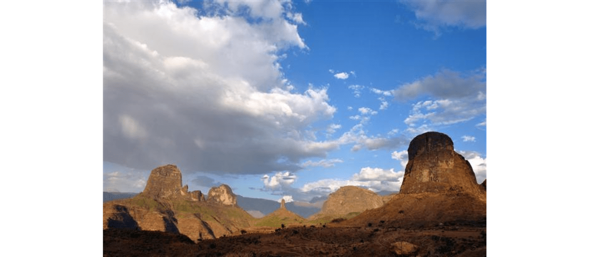 Simien Mountains in Äthiopien