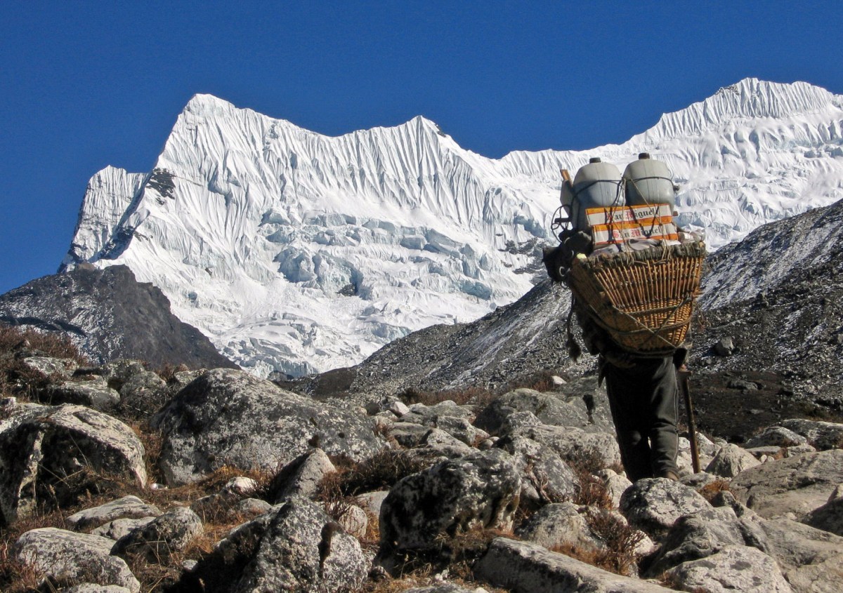 Sherpa vor dem Amphu