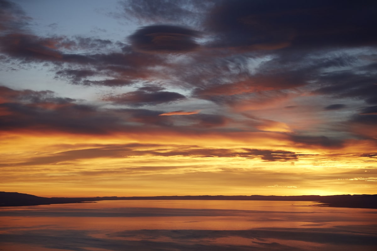 Sonnenaufgang über Patagonien