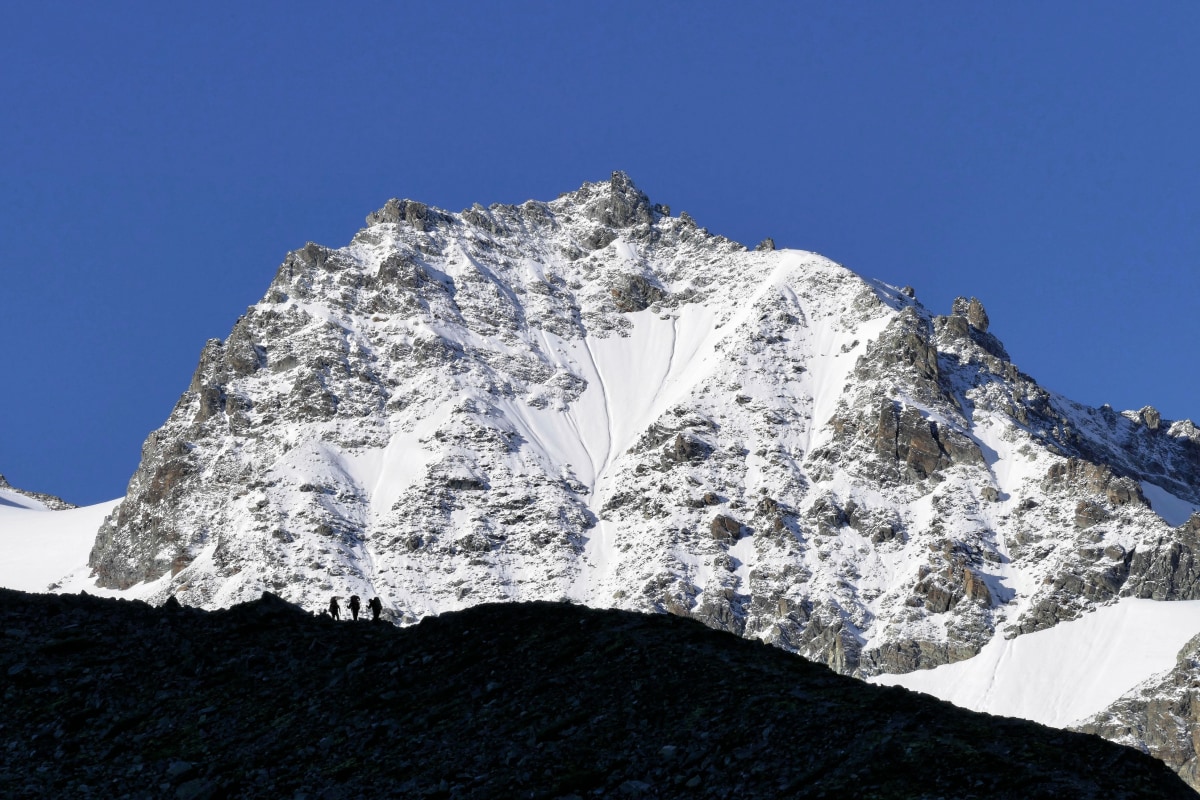 Bergsteigen in der Silvretta