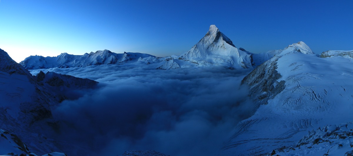 Blick aufs Matterhorn