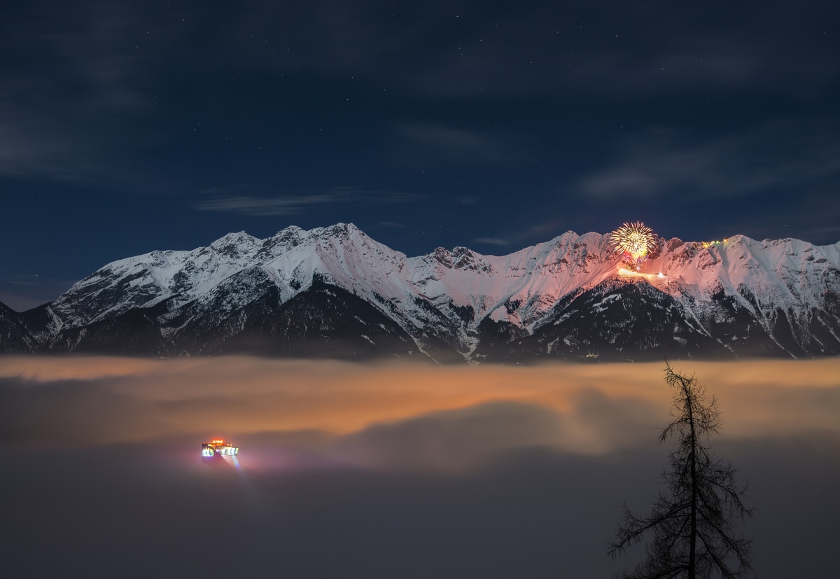 Nordkette - Innsbruck im Nebel