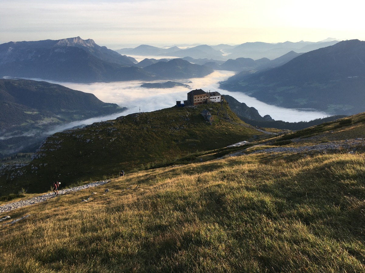 Berchtesgadener Land im Nebel