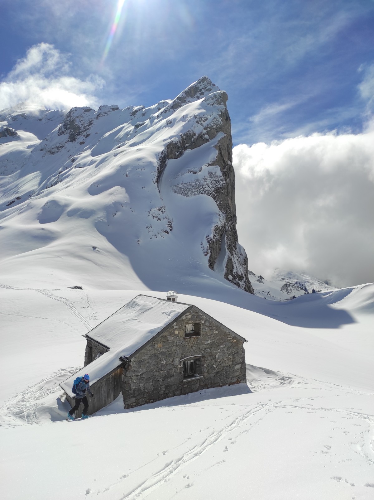 Auf Skitour am Schweizertor