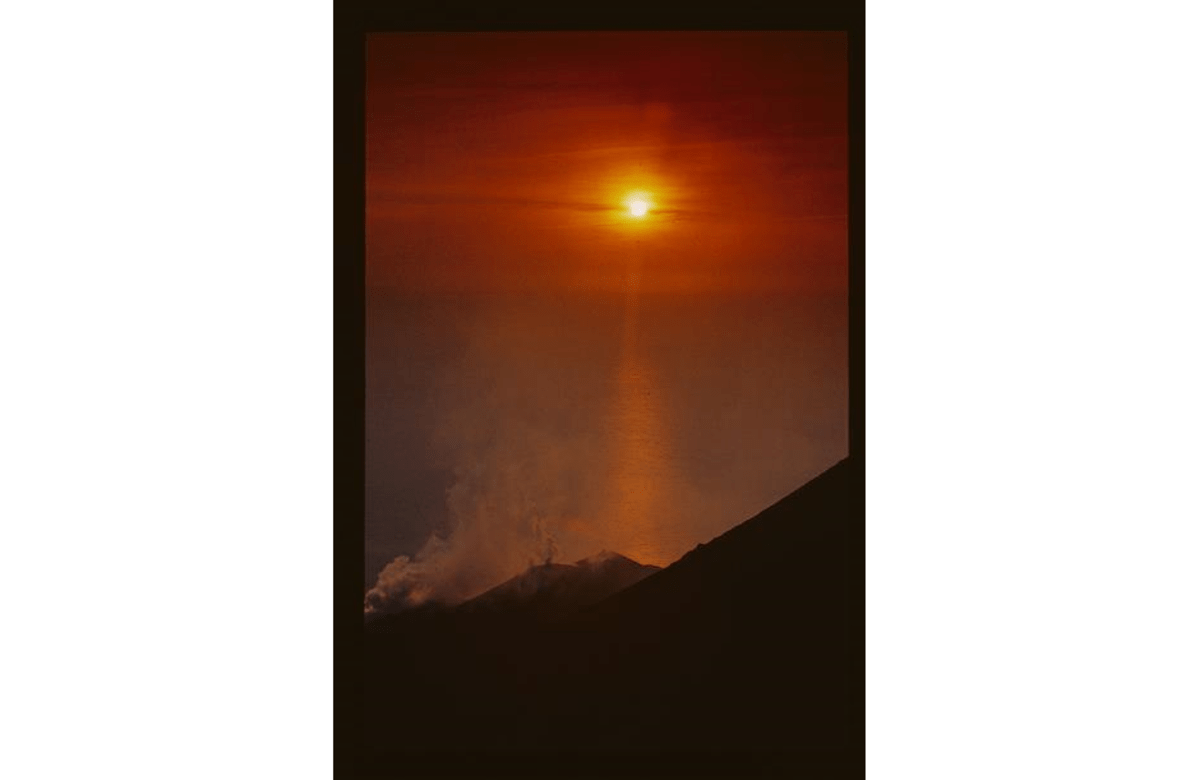 Sonnenuntergang auf dem Gipfel