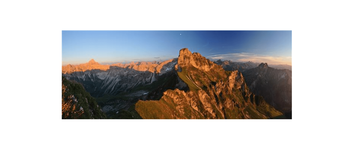 Sonnenuntergang am Rotkopf