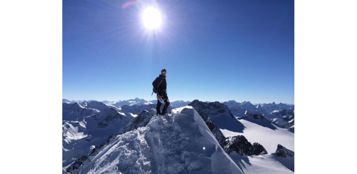 Gipfelgrad zur Ruderhofspitze