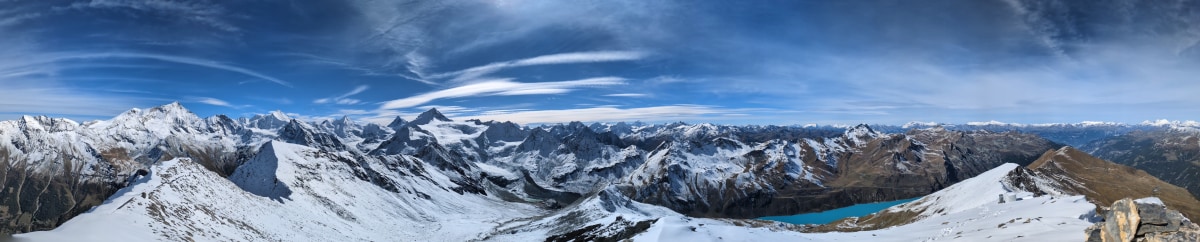 gigantische Aussicht führt zu einmaligem Erlebnis