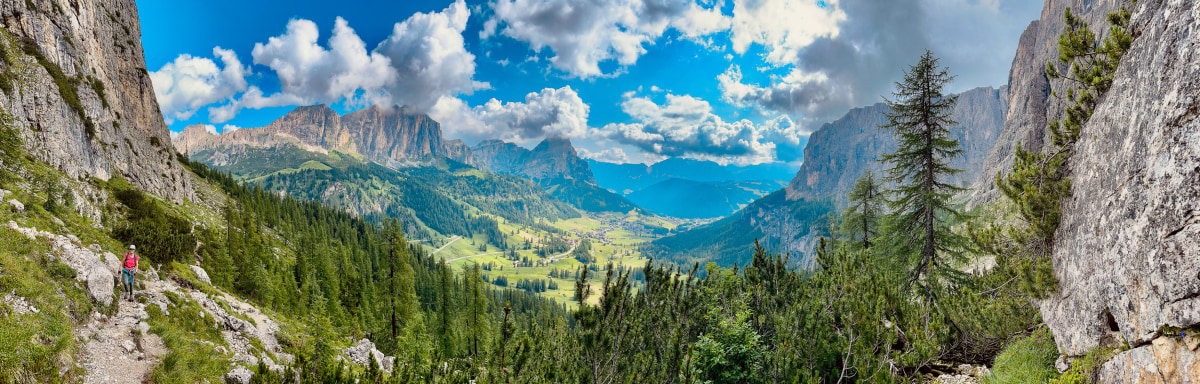 Blick auf Kolfuschg