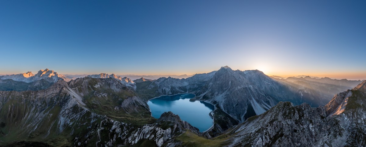 Majestätische Weite am Lünersee