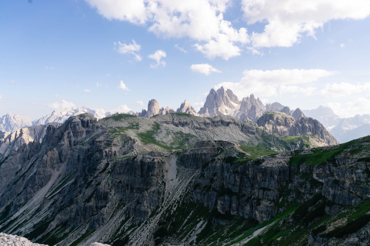 Unendliche Weiten der Dolomiten