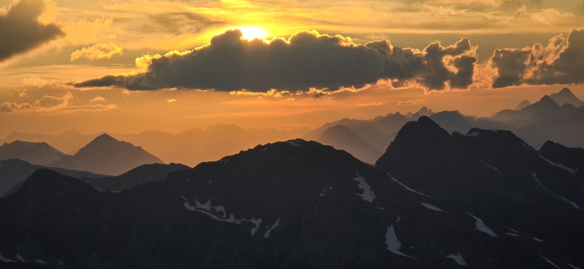 Berg panorama an der Payerhütte