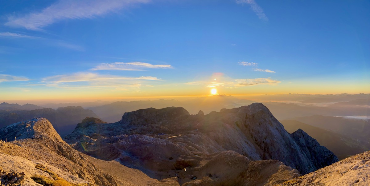 Wenn die Morgensonne den Hochkönig wärmt