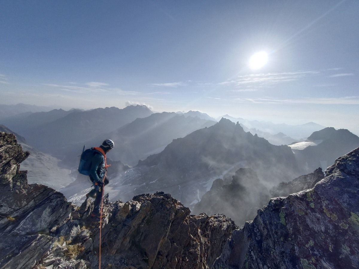 Auf dem Weg zur Dreiländerspitze