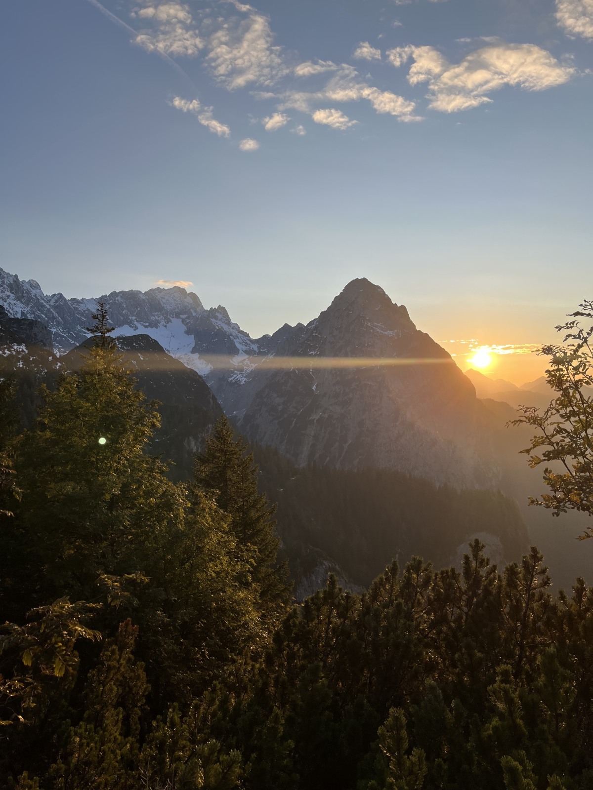 Abendstunde an der Zugspitze