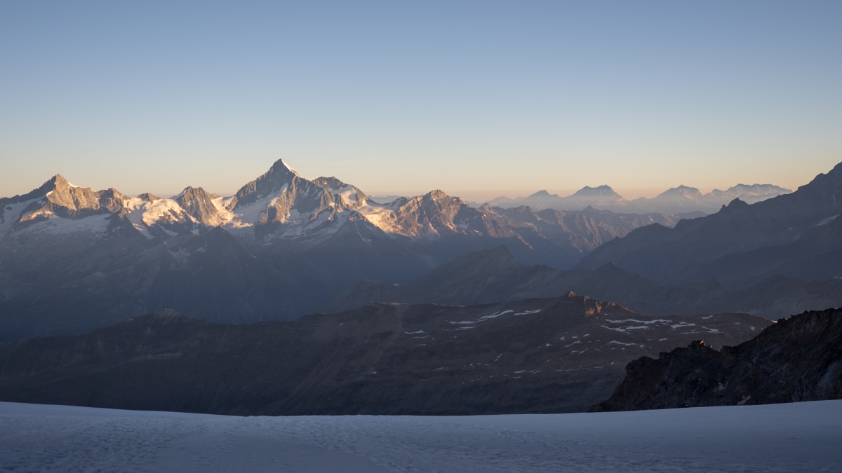 Aufstieg zur Dufourspitze