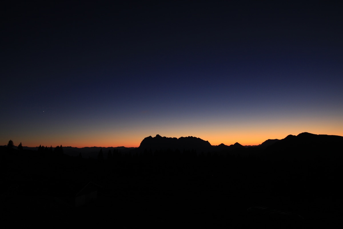 Scherenschnitt Wilder Kaiser