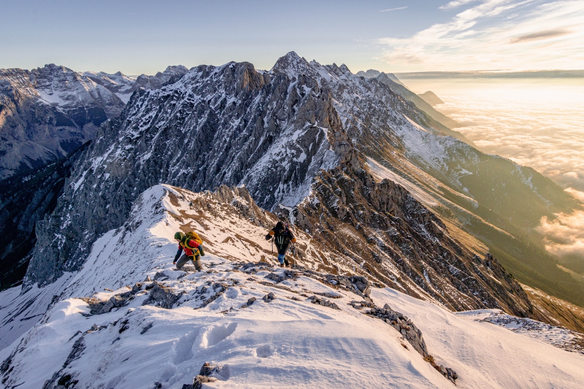 Karwendel in Licht und Schatten