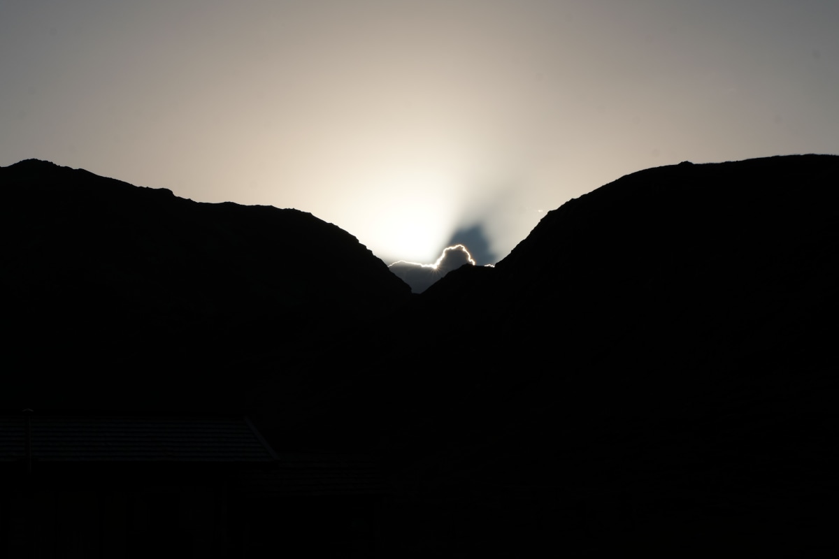 Mystischer Sonnenuntergang am Karnischen Höhenweg