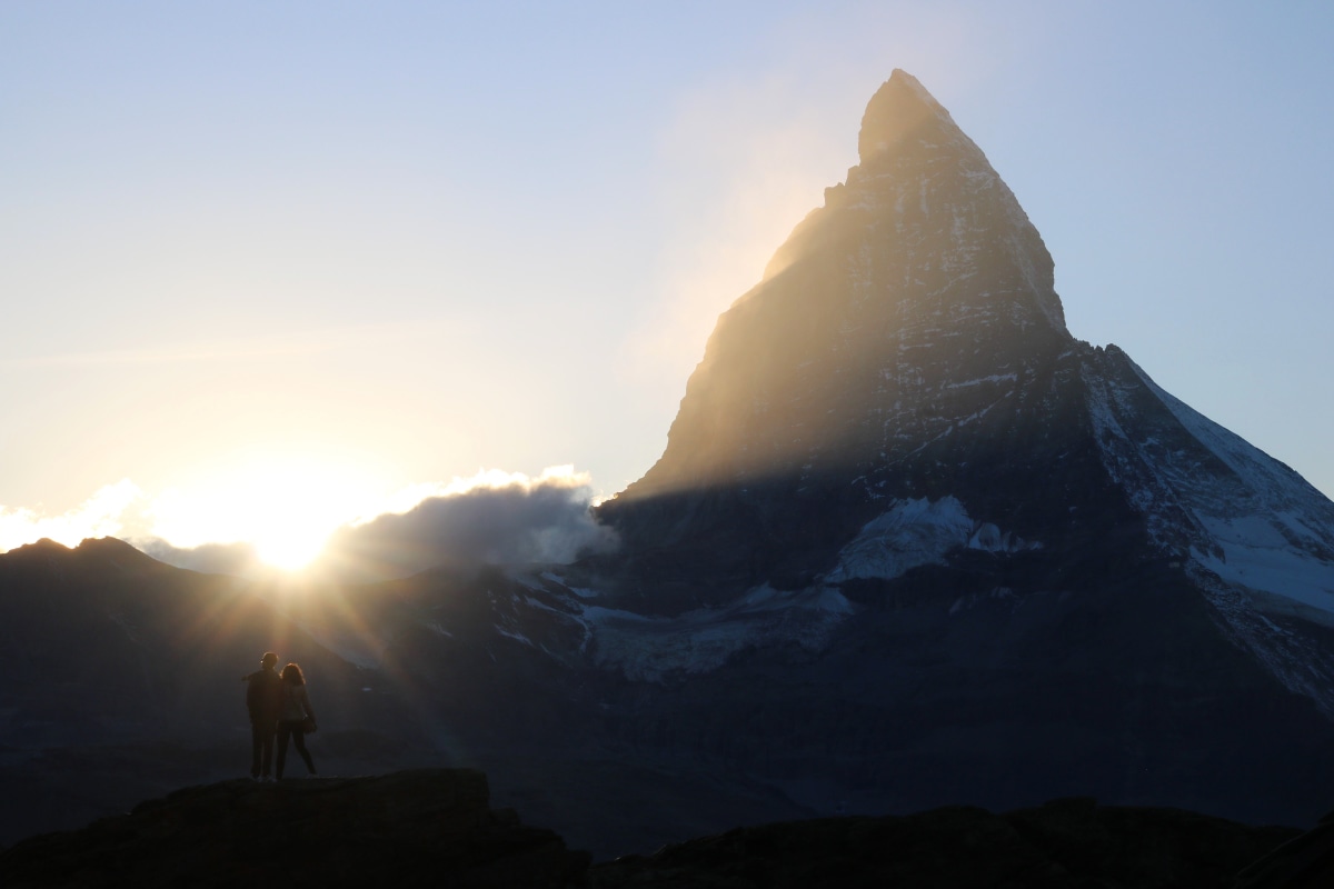 Abendstimmung am Matterhorn