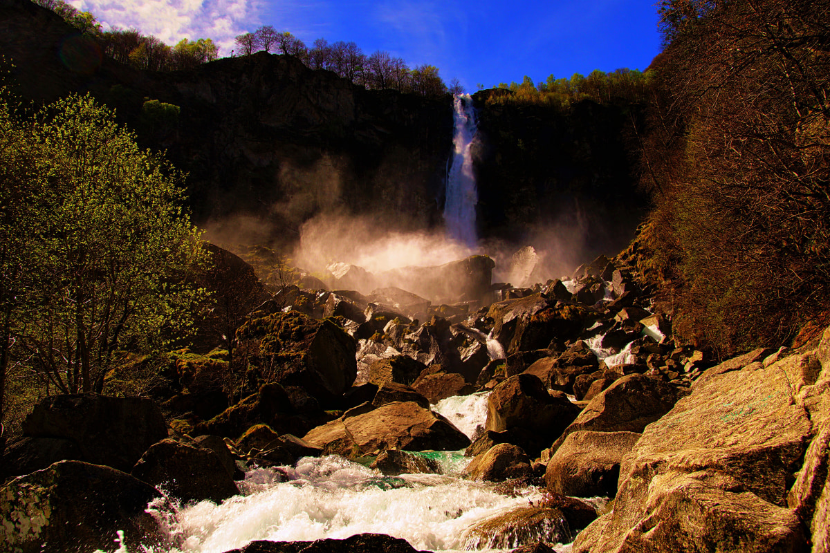 Wasser willkommen im Val Bavona