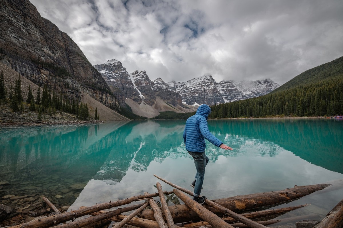 Stille Majestät: Der Moraine Lake in den Rocky Mountains