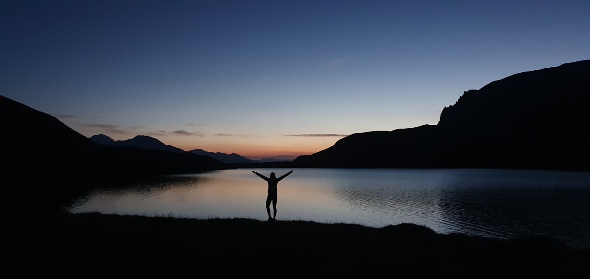 Sonnenaufgang bei Lei da Rims