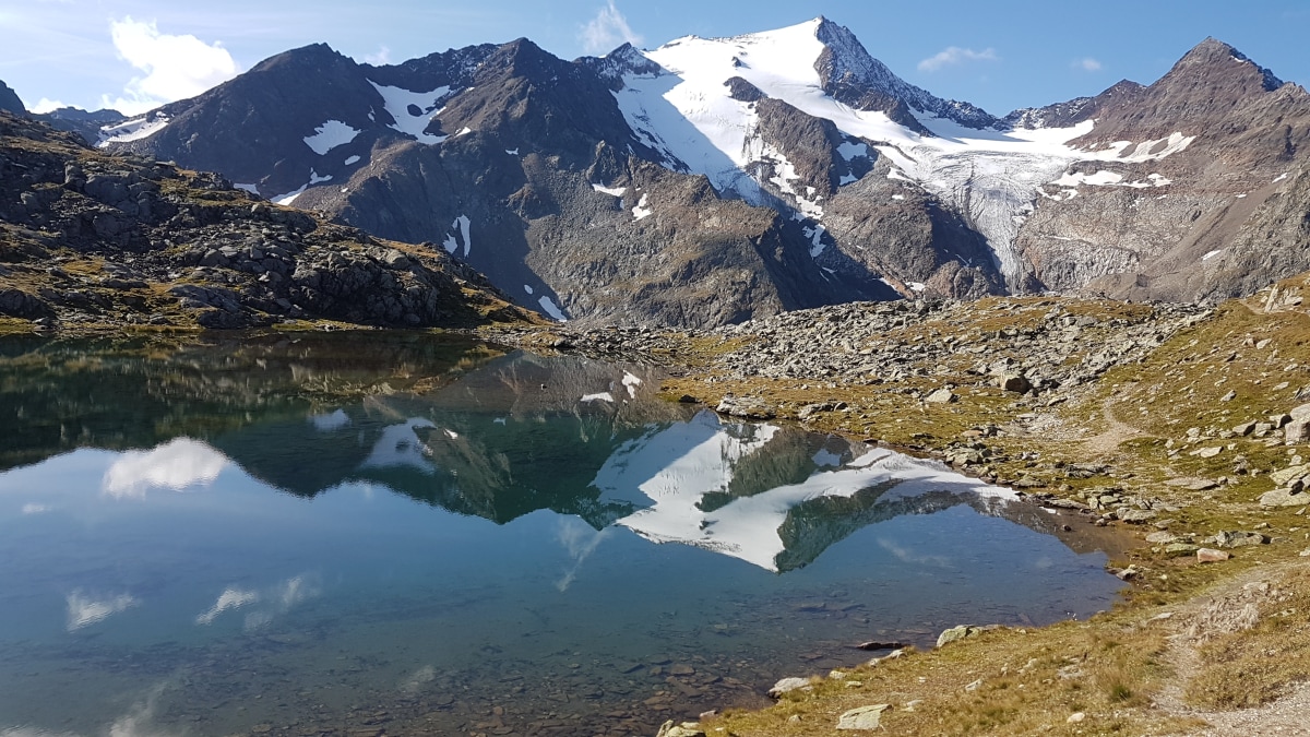 Spiegel der Stubaier Alpen