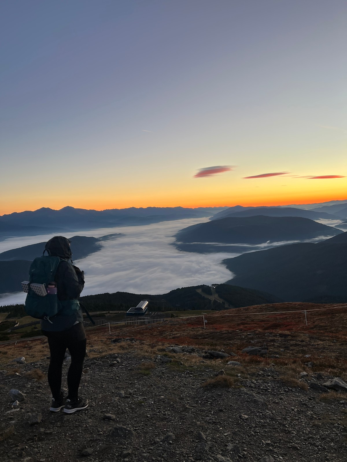 Wo das Licht die Berge berührt