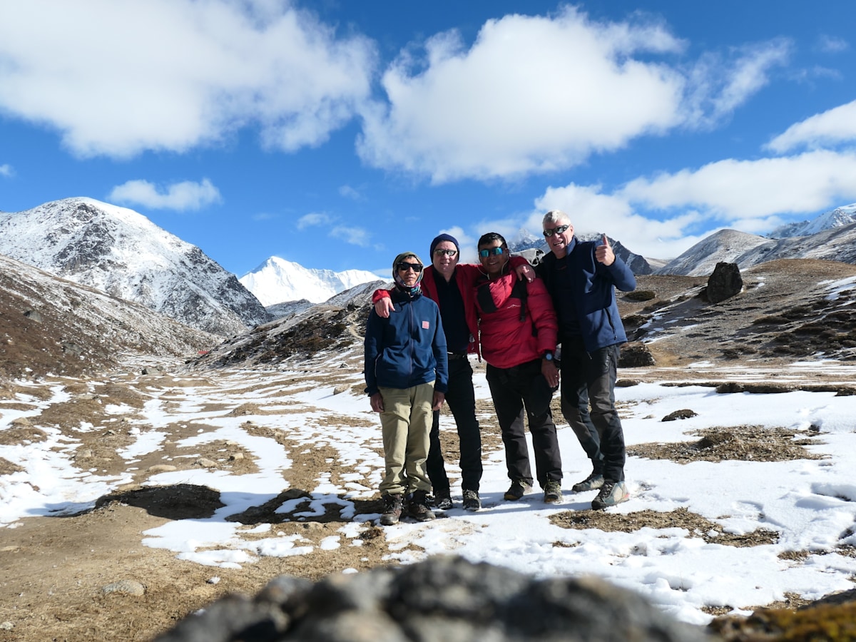 Achttausender Cho Oyu in Sicht