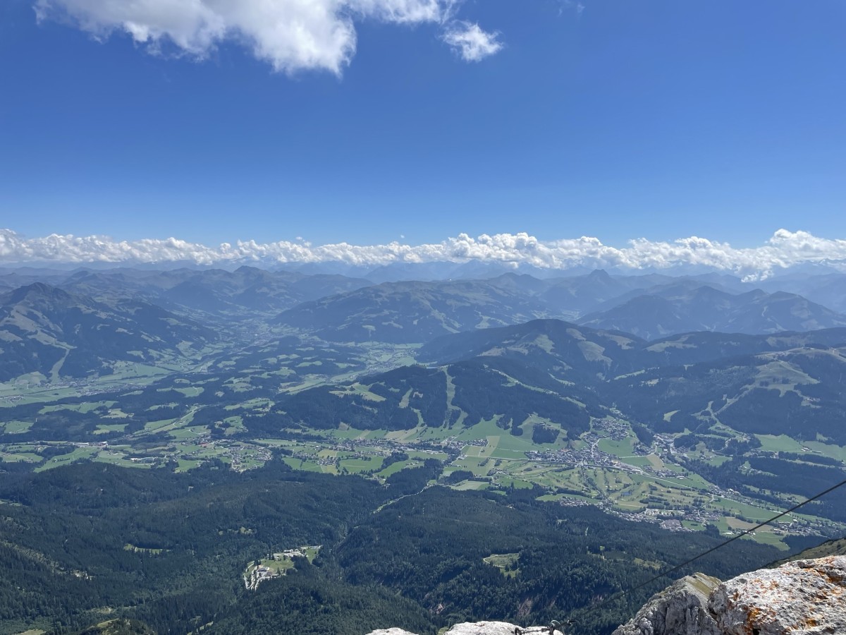 Blick vom Ellmauer Halt