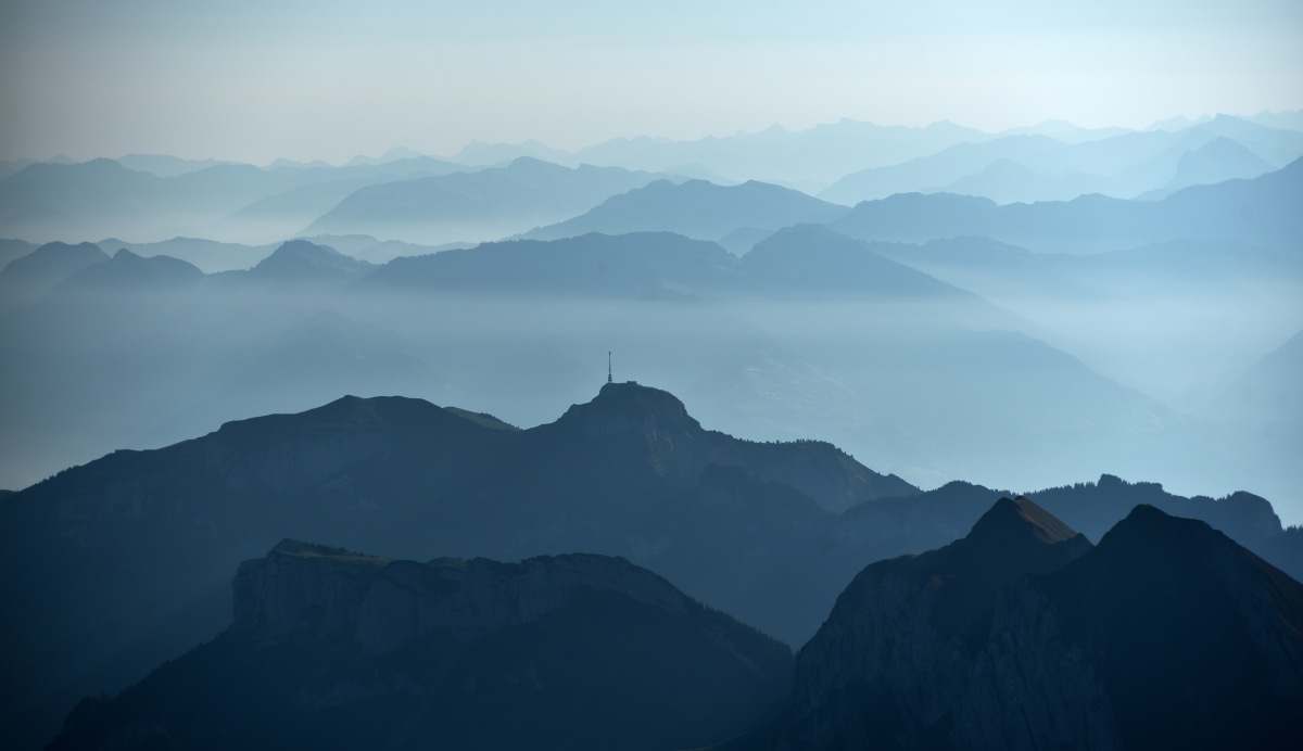 Fernblick im Herbst