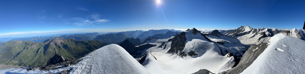 Schönstes Wetter am Wetterhorn