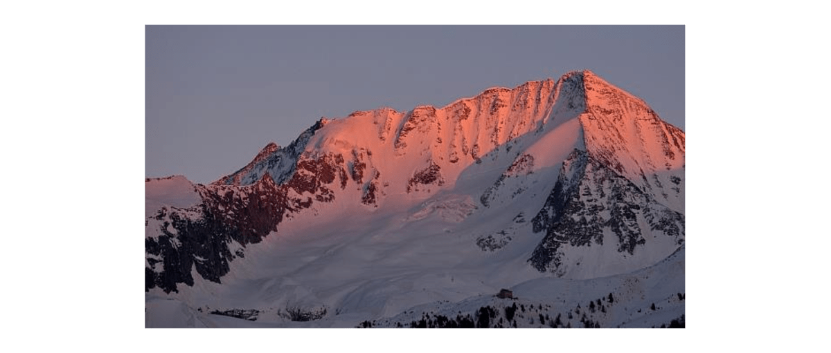 Hochgall im Abendlicht