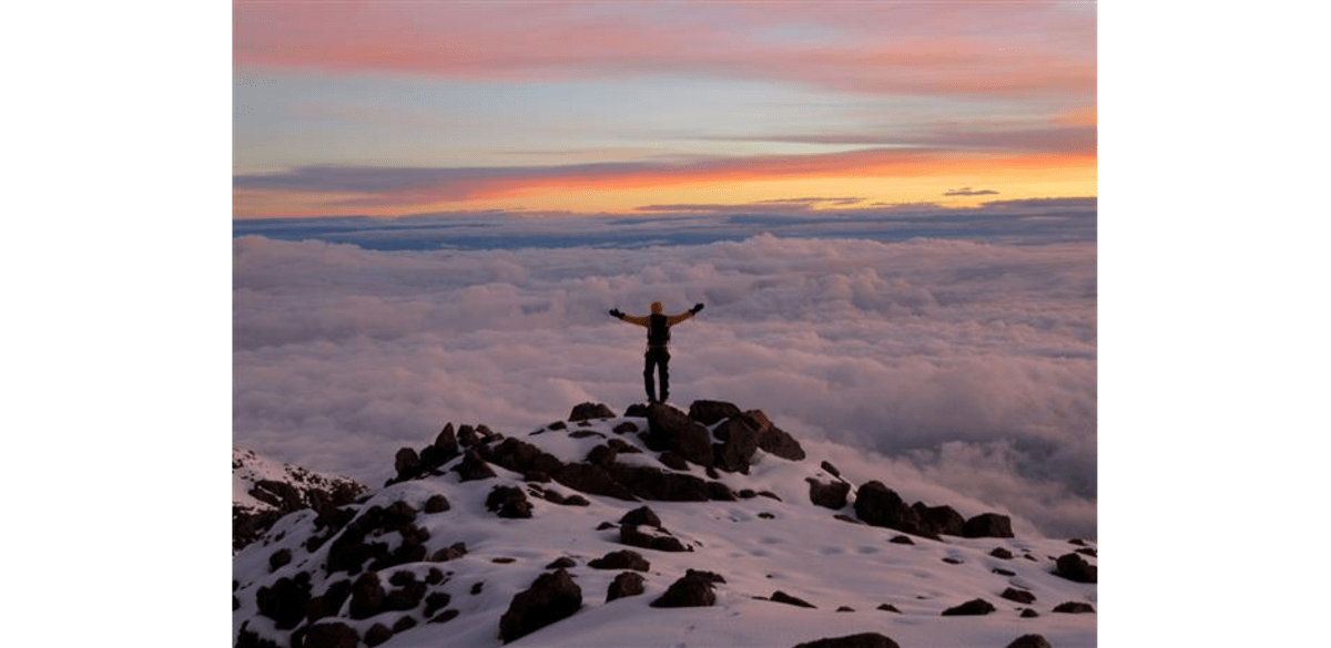 Über den Wolken ...