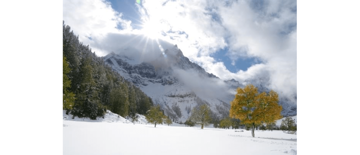 Winteranfang im Karwendel