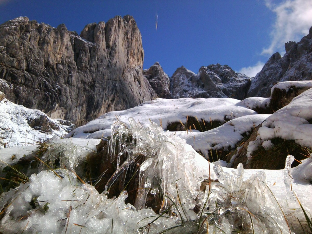 Eiszeit am Pic Chiadenis