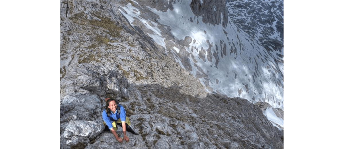 Glücklich an der Schönfeldspitze