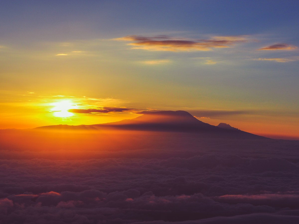 Daybreak at Mount Kilimanjaro