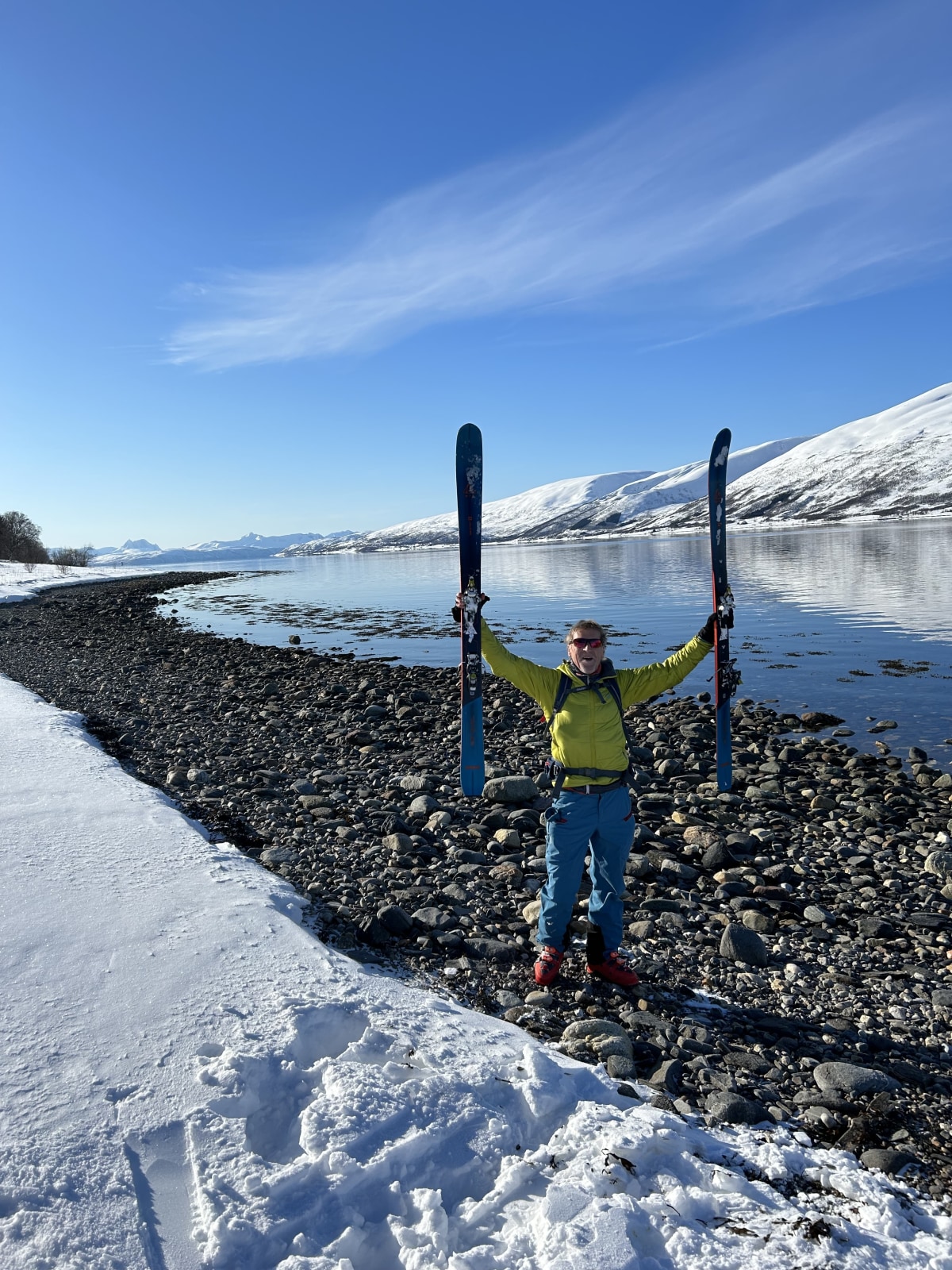 Powder bis zum Strand