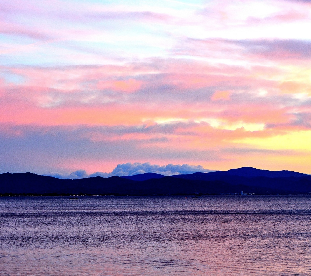 Sonnenaufgang an der Cote d'azur