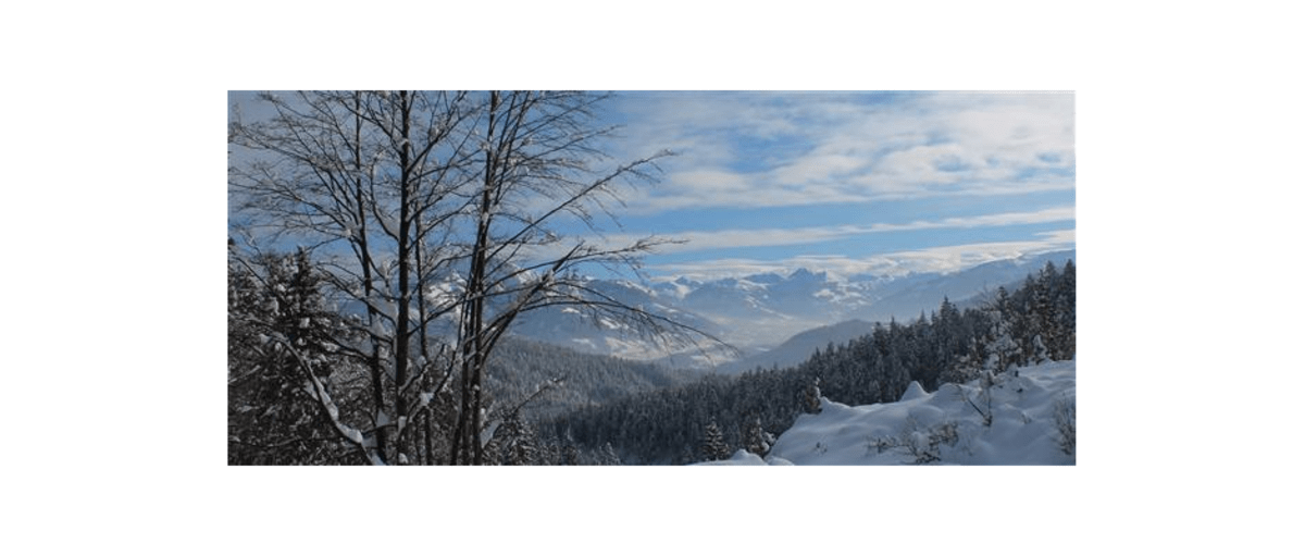 Neujahrsblick auf die Kitzbüheler Alpen