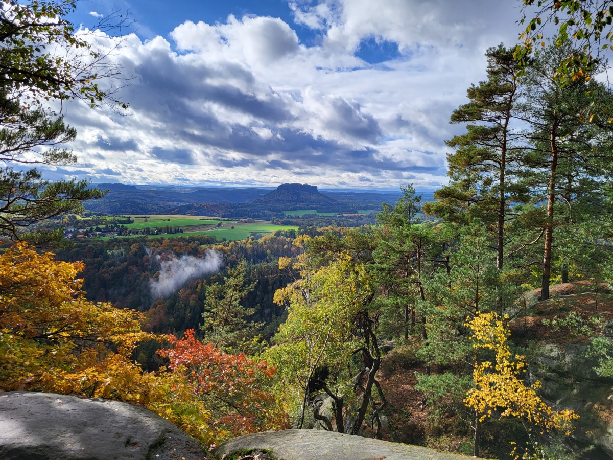 Goldener Oktober in der Sächsischen Schweiz