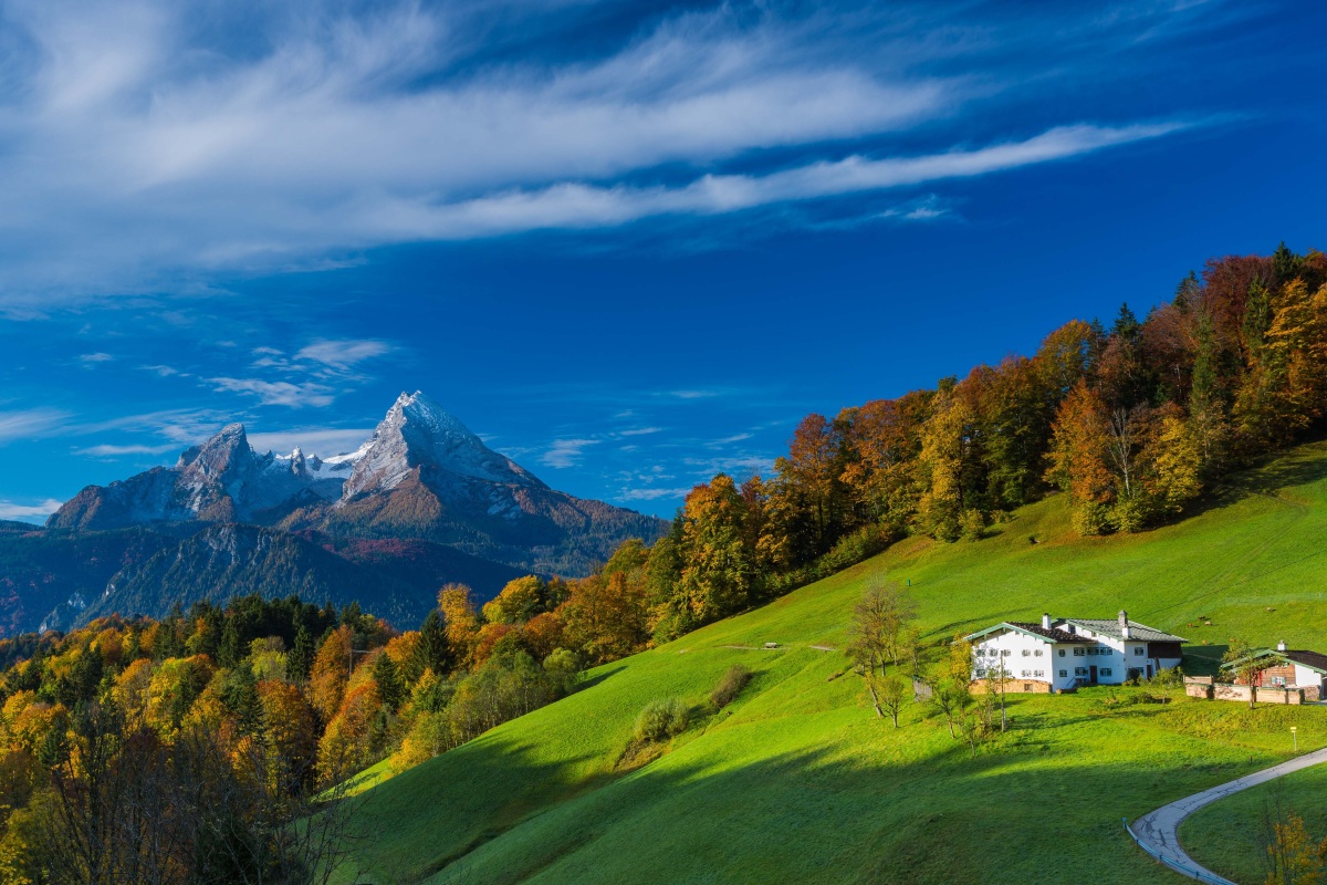 Watzmann im Herbstlichen Kleid