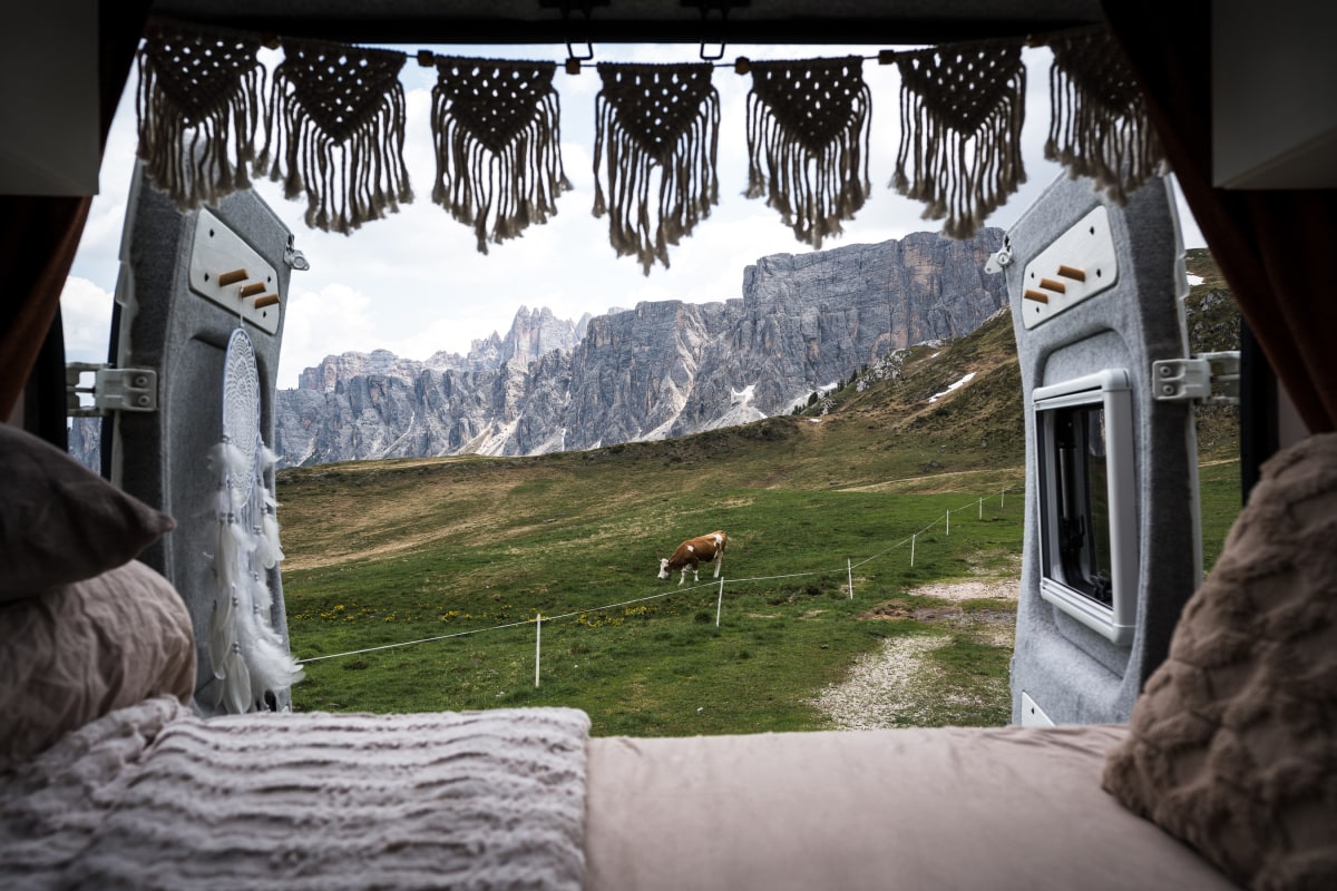 Morgenstunden in den Dolomiten