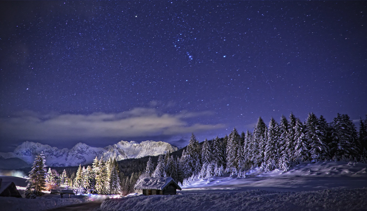 winterliches Sternenzelt