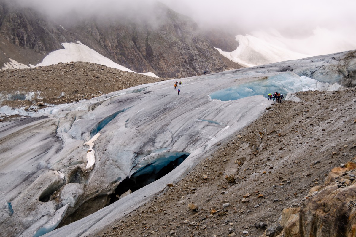 Gletschertour auf dem Steingletscher