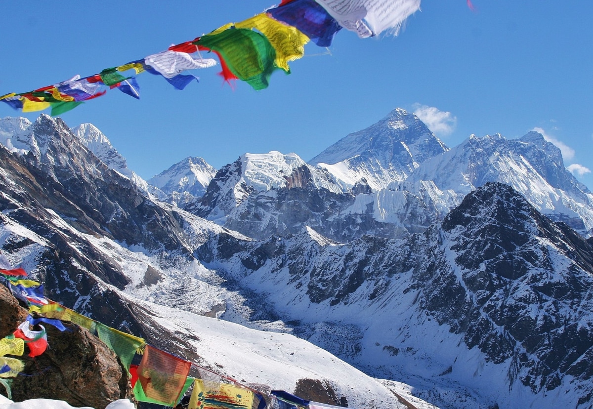 Blick auf Mount Everest
