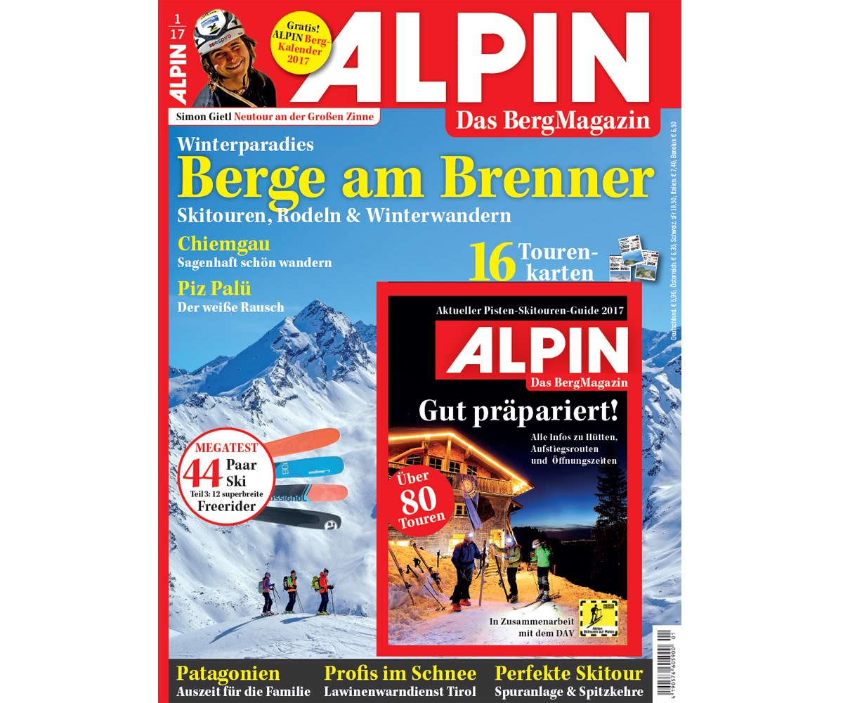 Fotogalerie zu ALPIN 01/2017